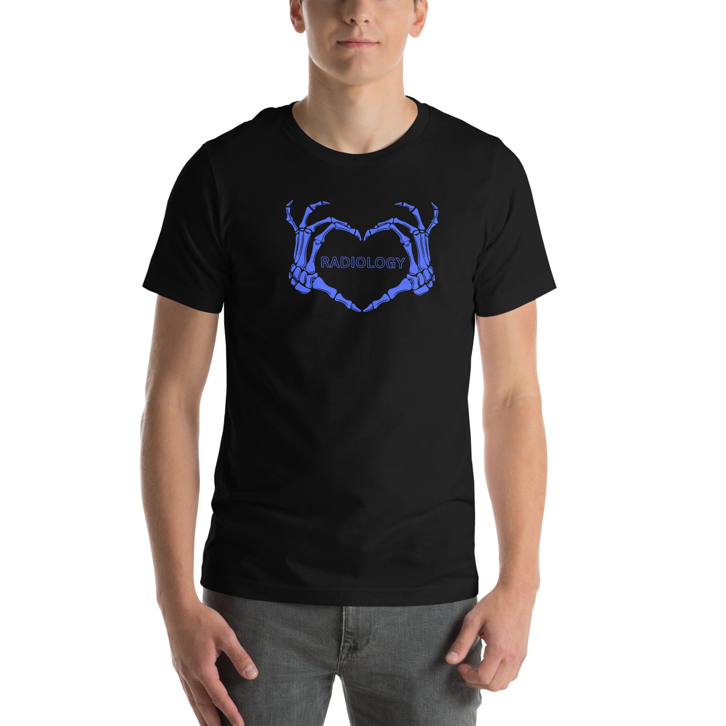 Love Radiology - Blue Unisex t-shirt