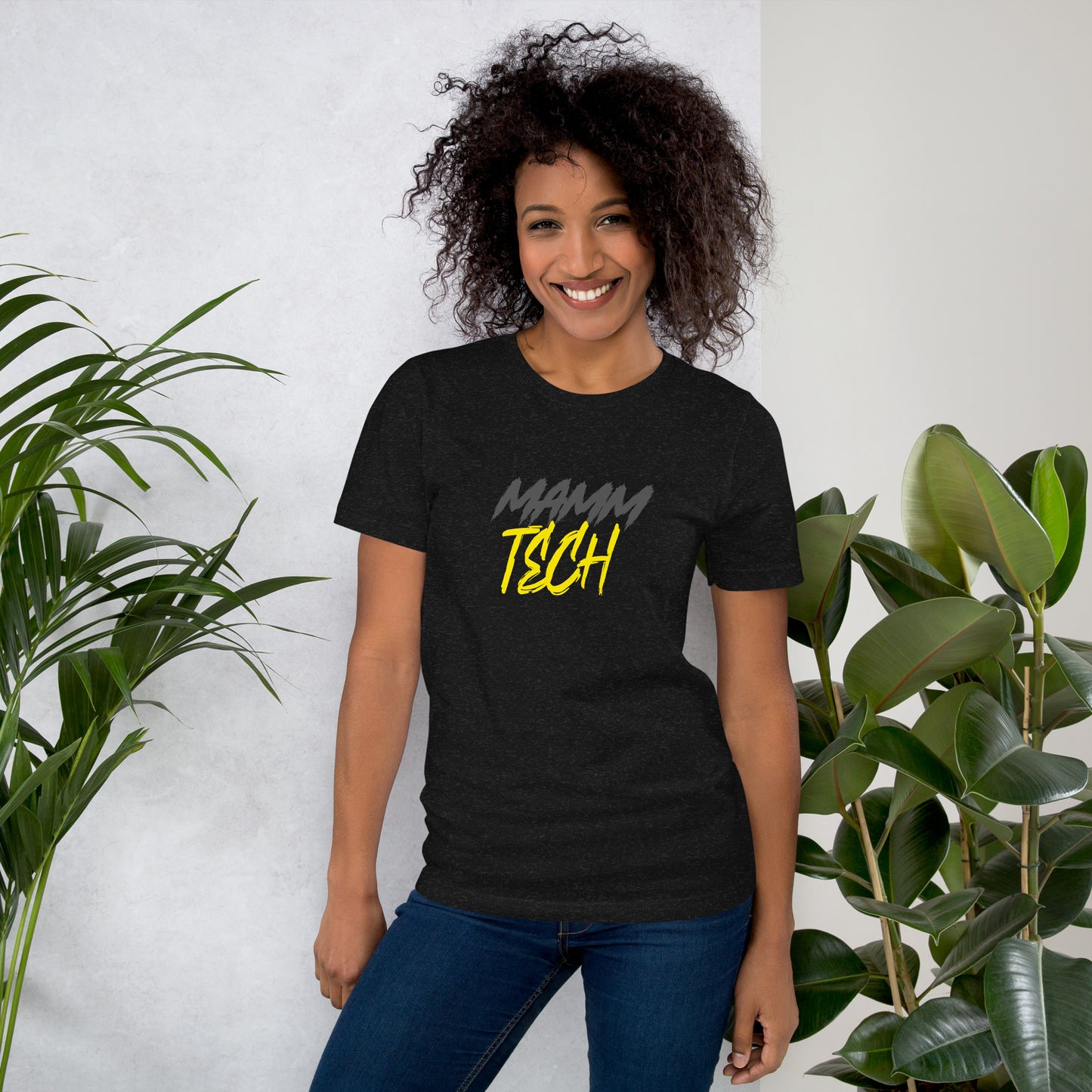 Mamm Tech - Yellow Unisex t-shirt