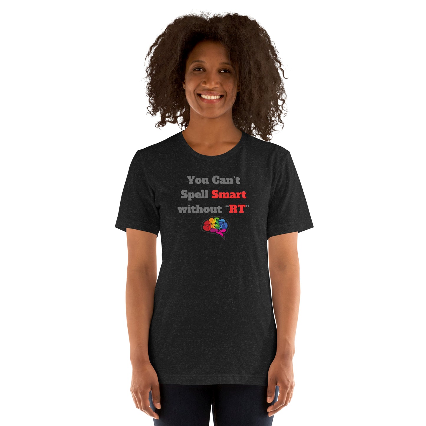 You Can't Spell Smart -  Red Unisex t-shirt