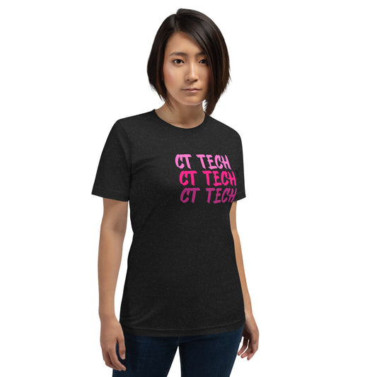 Computed Tomography (CT) Tech - Pink Unisex t-shirt