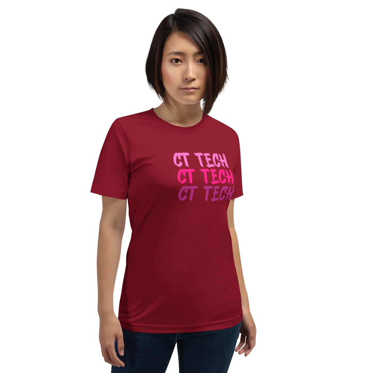 Computed Tomography (CT) Tech - Pink Unisex t-shirt