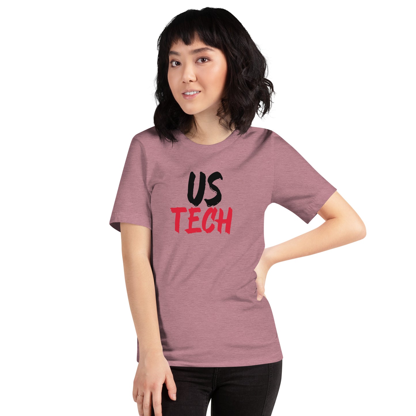 Ultrasound Tech - Black/Red Unisex t-shirt