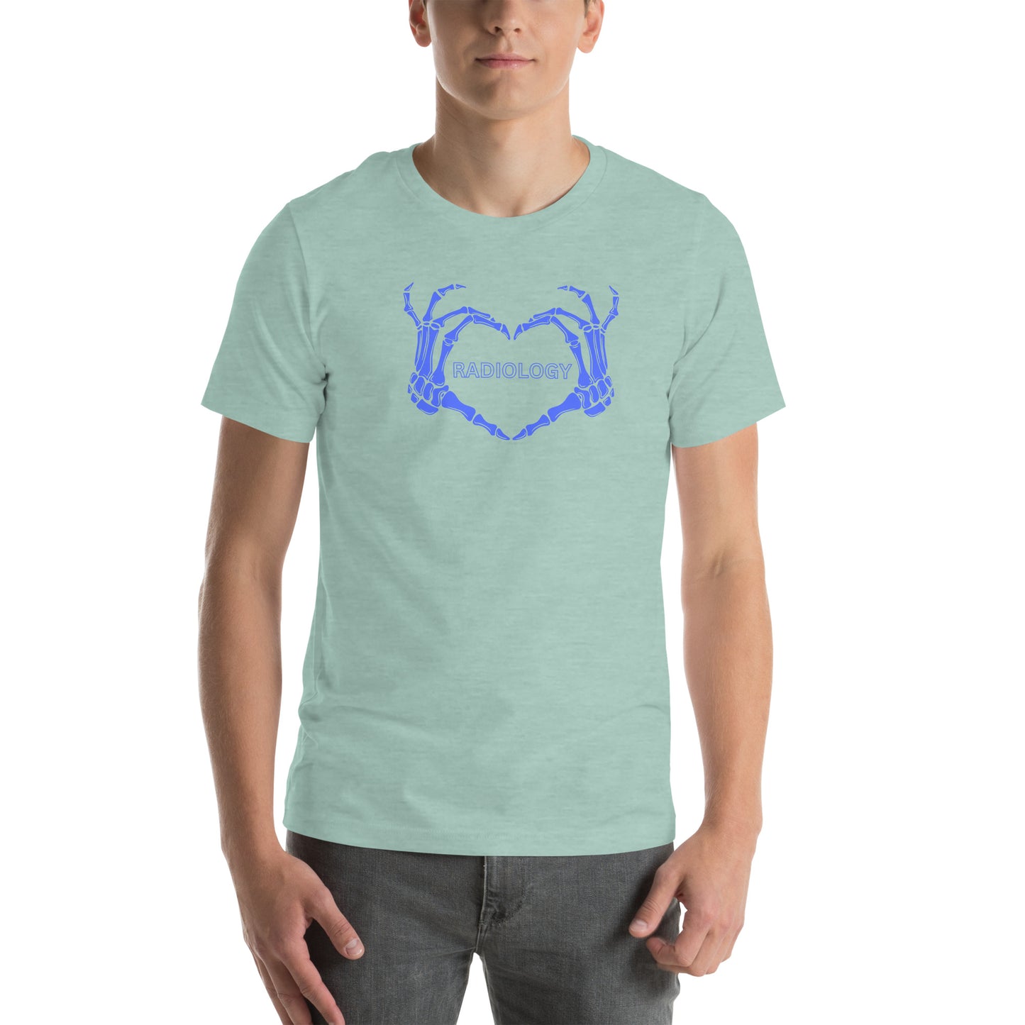 Love Radiology - Blue Unisex t-shirt