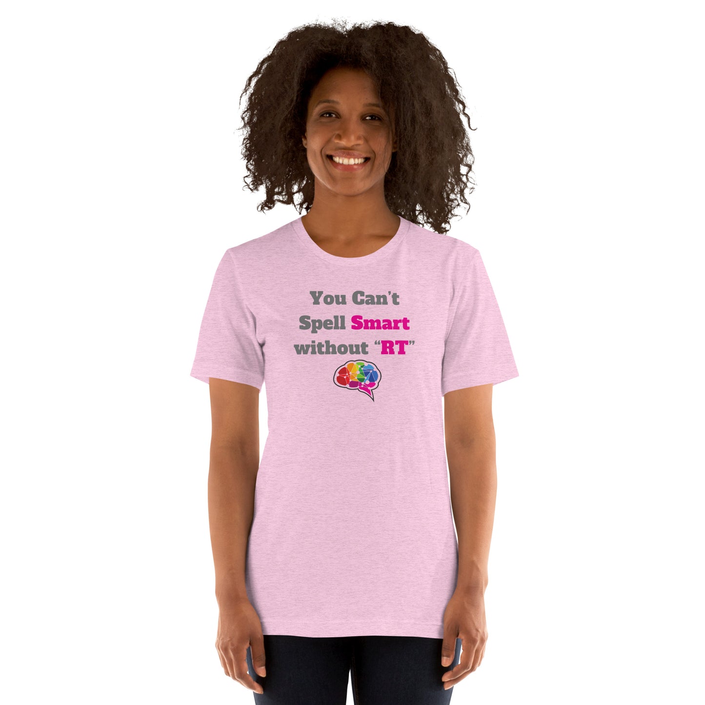 You Can't Spell Smart - Pink Unisex t-shirt