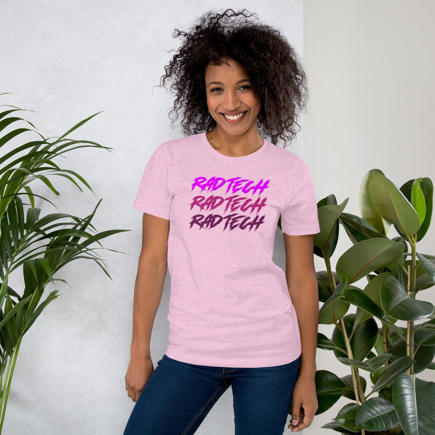 Rad Tech -  Pink Unisex t-shirt