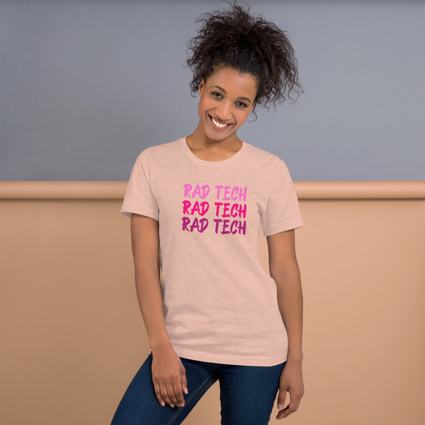 Rad Tech - Pink Unisex t-shirt