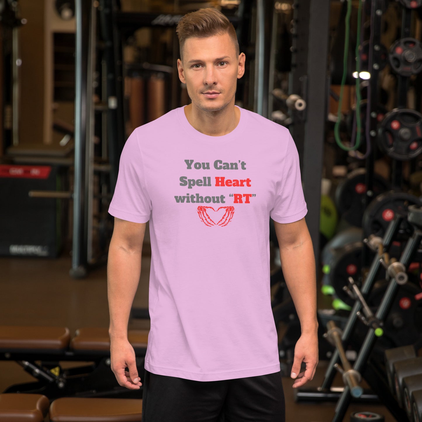 You Can't Spell Heart - Red Unisex t-shirt