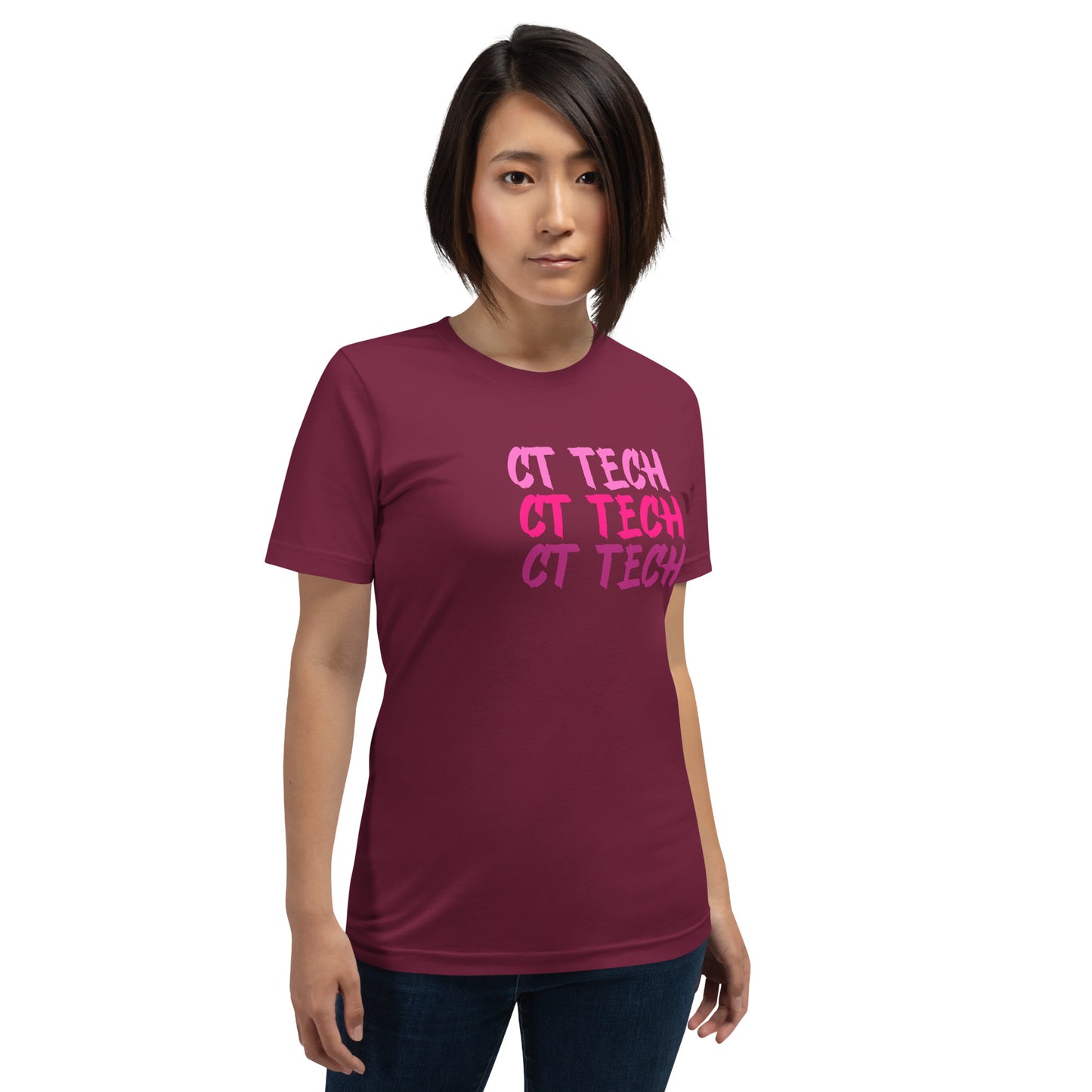 Computed Tomography (CT) Tech - Pink Unisex t-shirt