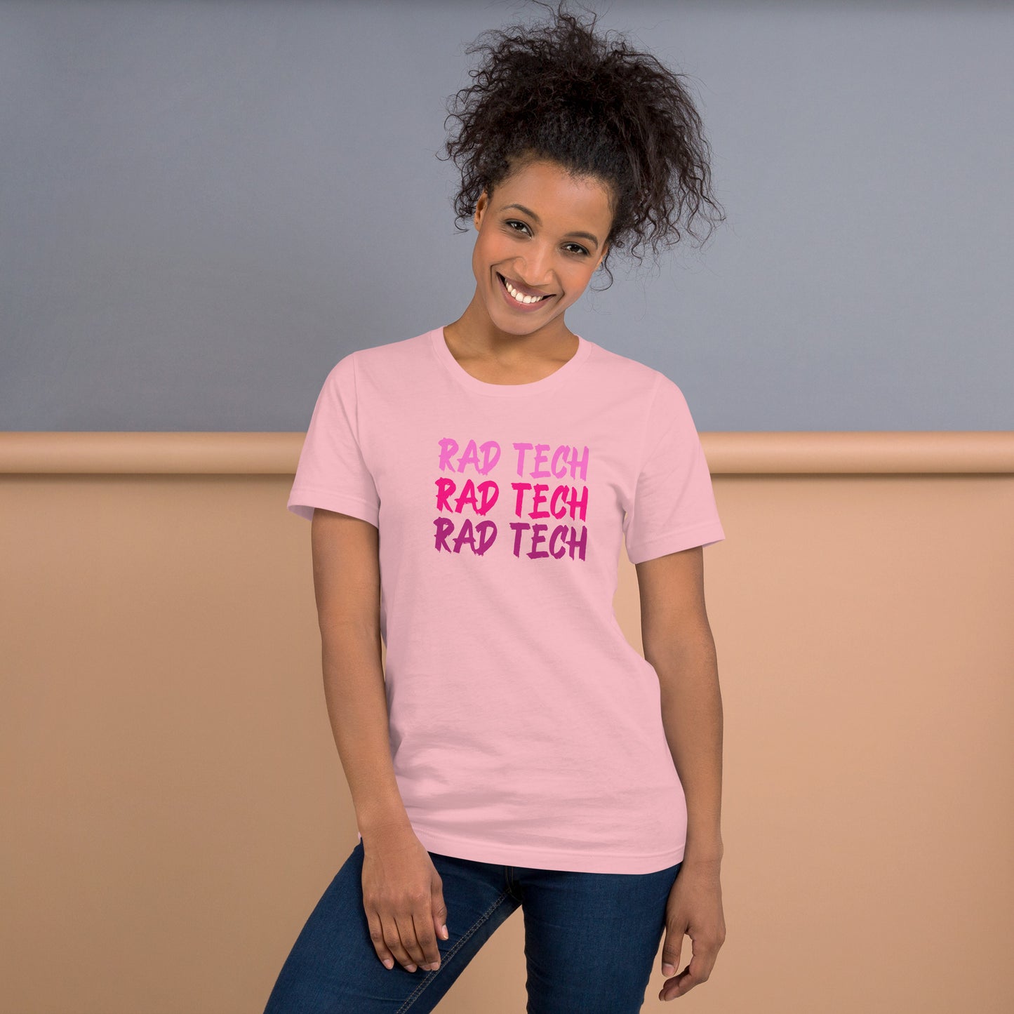 Rad Tech - Pink Unisex t-shirt