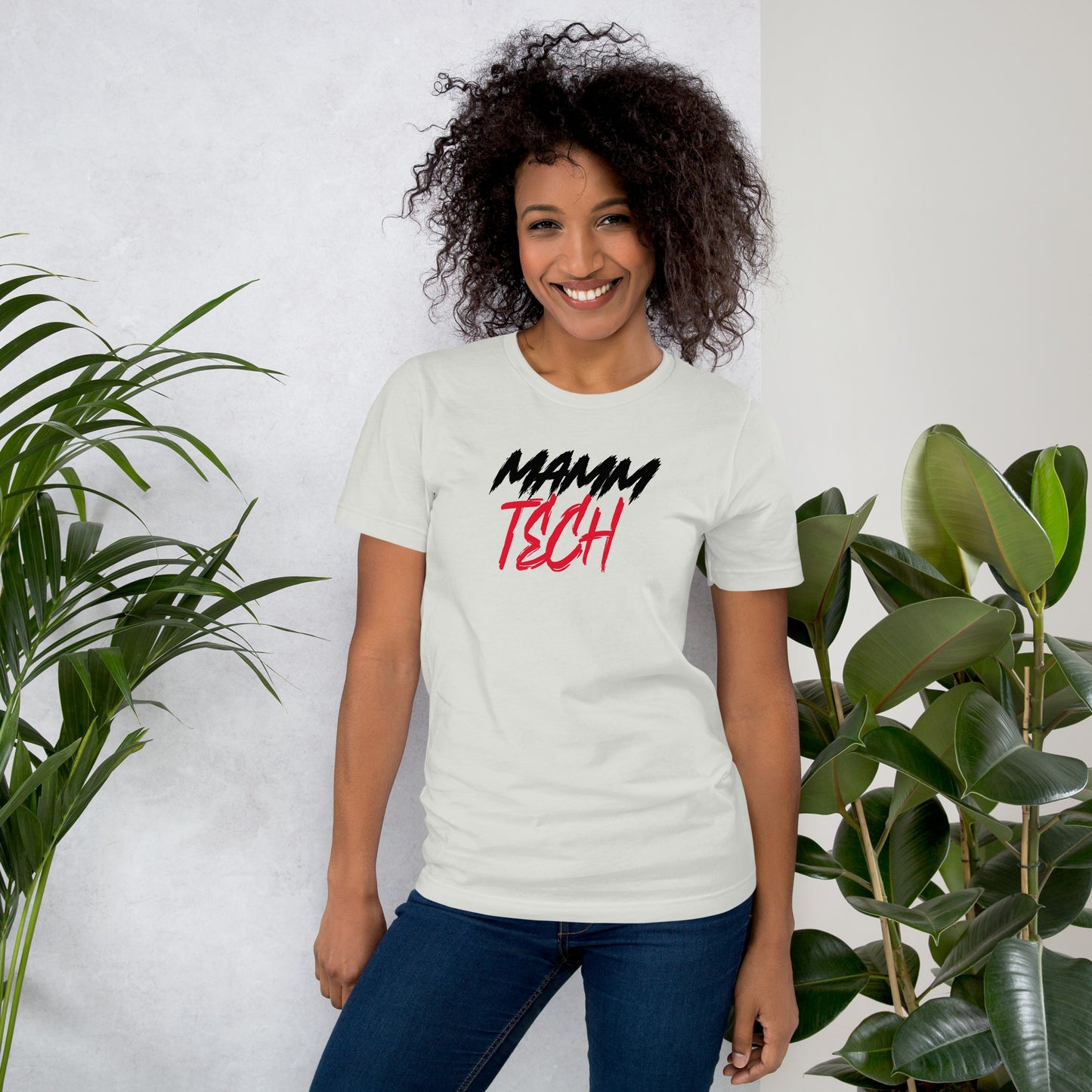 Mamm Tech  - Red Unisex t-shirt