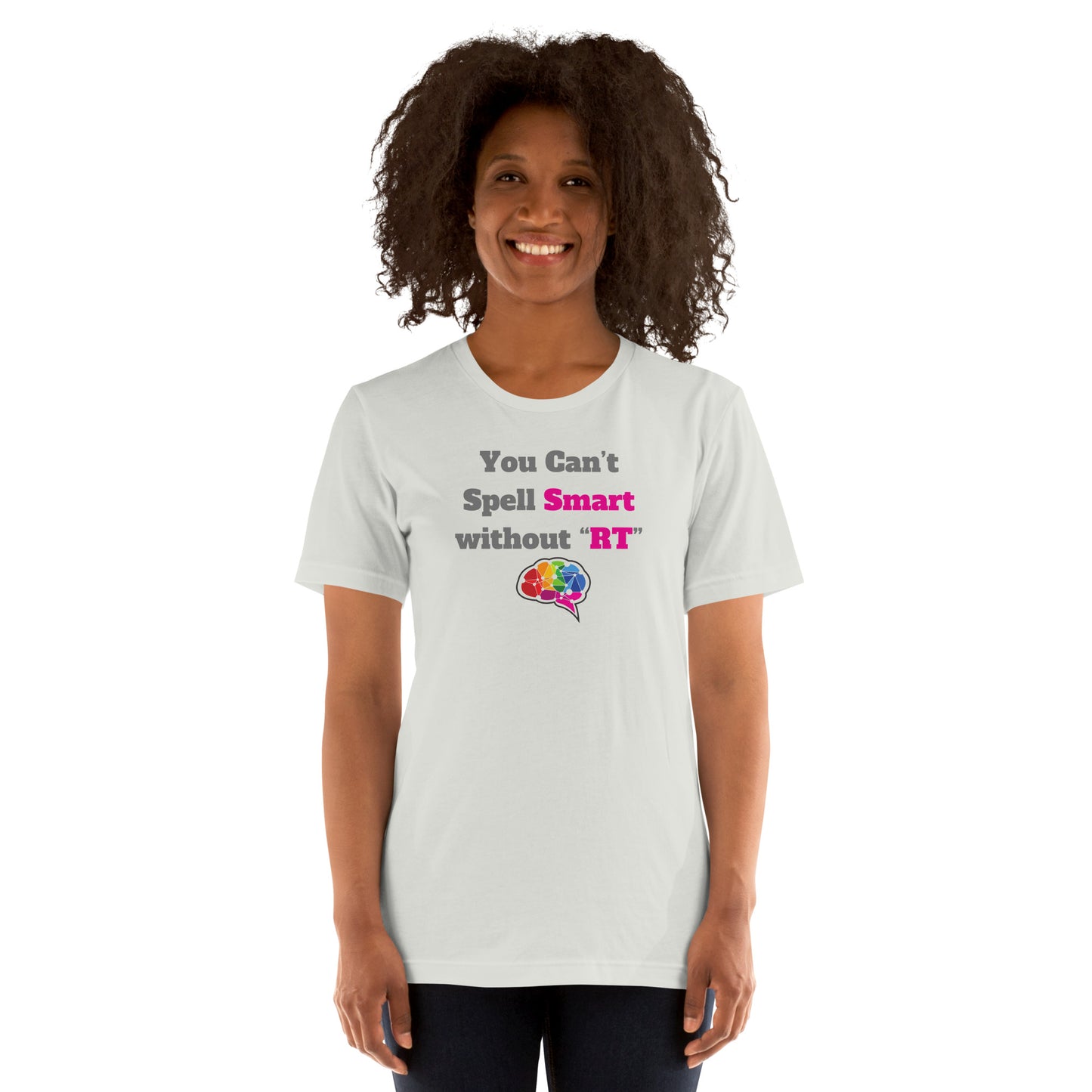 You Can't Spell Smart - Pink Unisex t-shirt