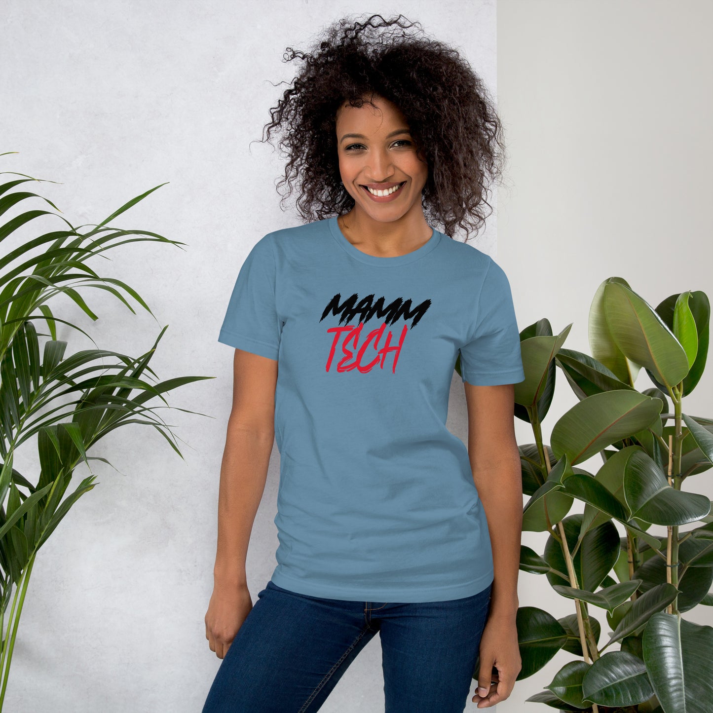 Mamm Tech  - Red Unisex t-shirt