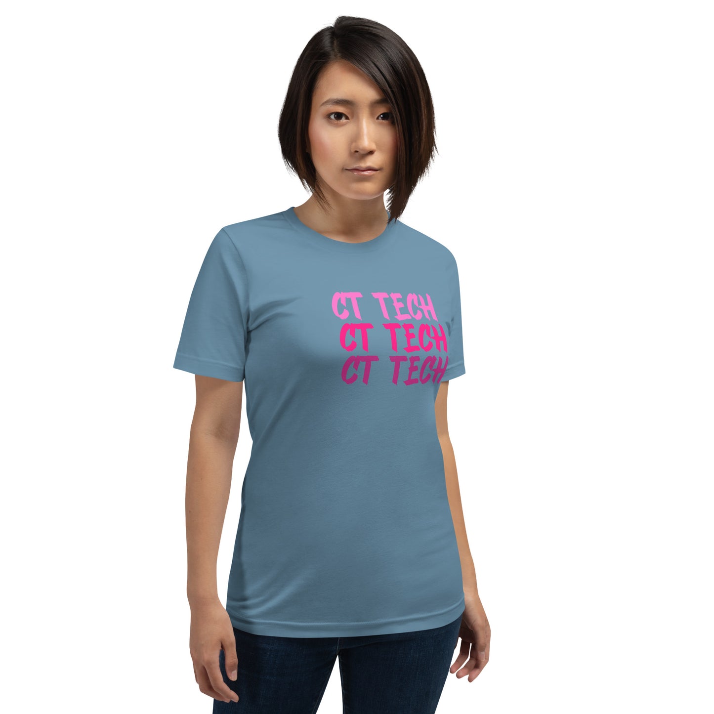 Computed Tomography (CT) Tech - Pink Unisex t-shirt