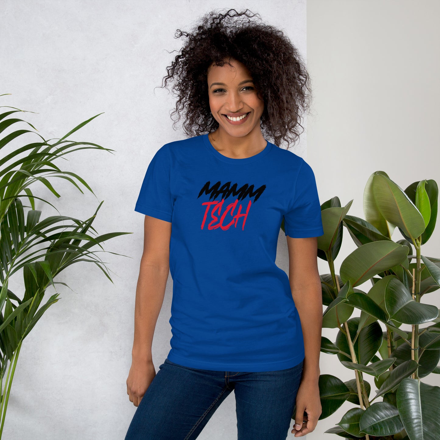 Mamm Tech  - Red Unisex t-shirt