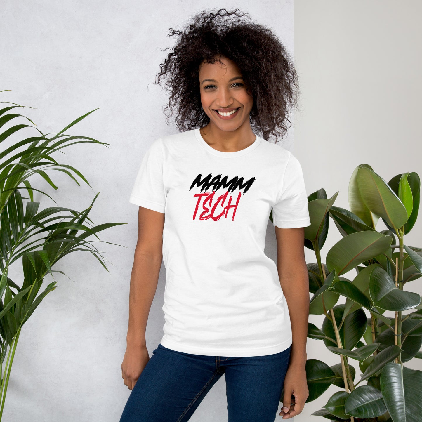 Mamm Tech  - Red Unisex t-shirt